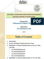 Control of Cracking Mohammed Telbani