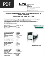 Chiller Selection Building A+j Cooling Only Rev 2