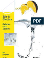 Safe & Effective: Catheter Lock Solution