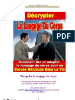 Décrypter Le Langage Du Corps PDF