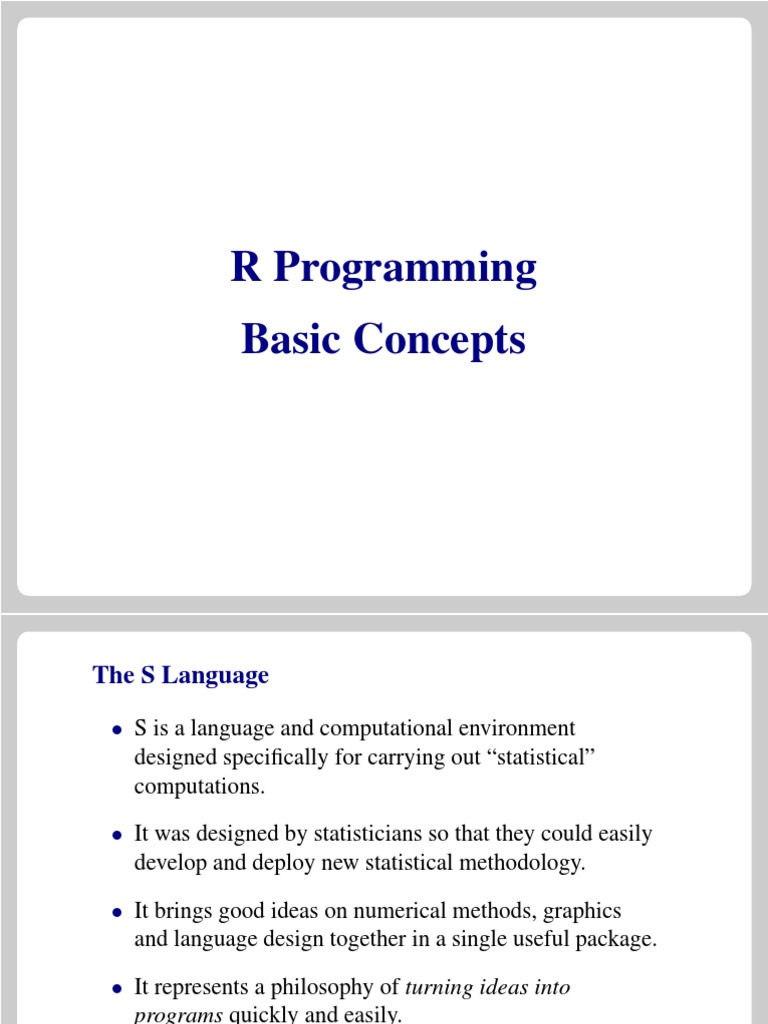 R Basic Easy-2 | PDF | R (Programming Language) | Division (Mathematics)