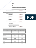 WEEK 9 Summary Product For 7th Run Production Line 5 (29 January 2012 - 2 April 2012 8.00 Am)