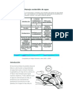 Manejo Sostenible de Agua