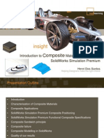 Introduction to Composite Material Modeling With SolidWorks Simulation Premium