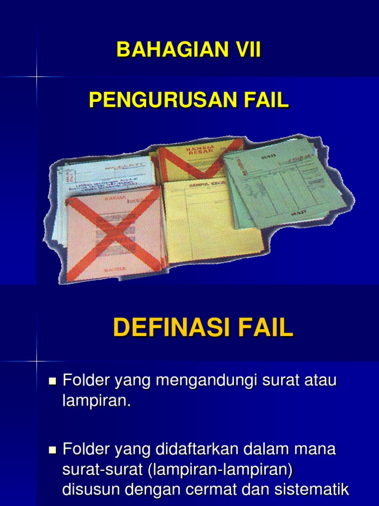 Pengurusan Fail 2009 | PDF
