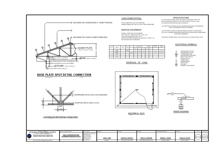 Catch Plate Detail Connection Guide | PDF
