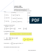 Lecture 5 - 2003 Twist Closed Sections: A) Equilibrium of Wall Element