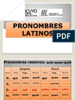 Pronombres Latinos