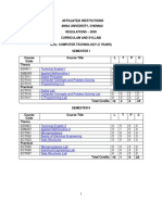 M.SC ComputerTechnology 5 Year Annauniv