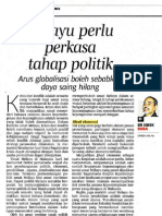 Melayu Perlu Perkasa Tahap Politik