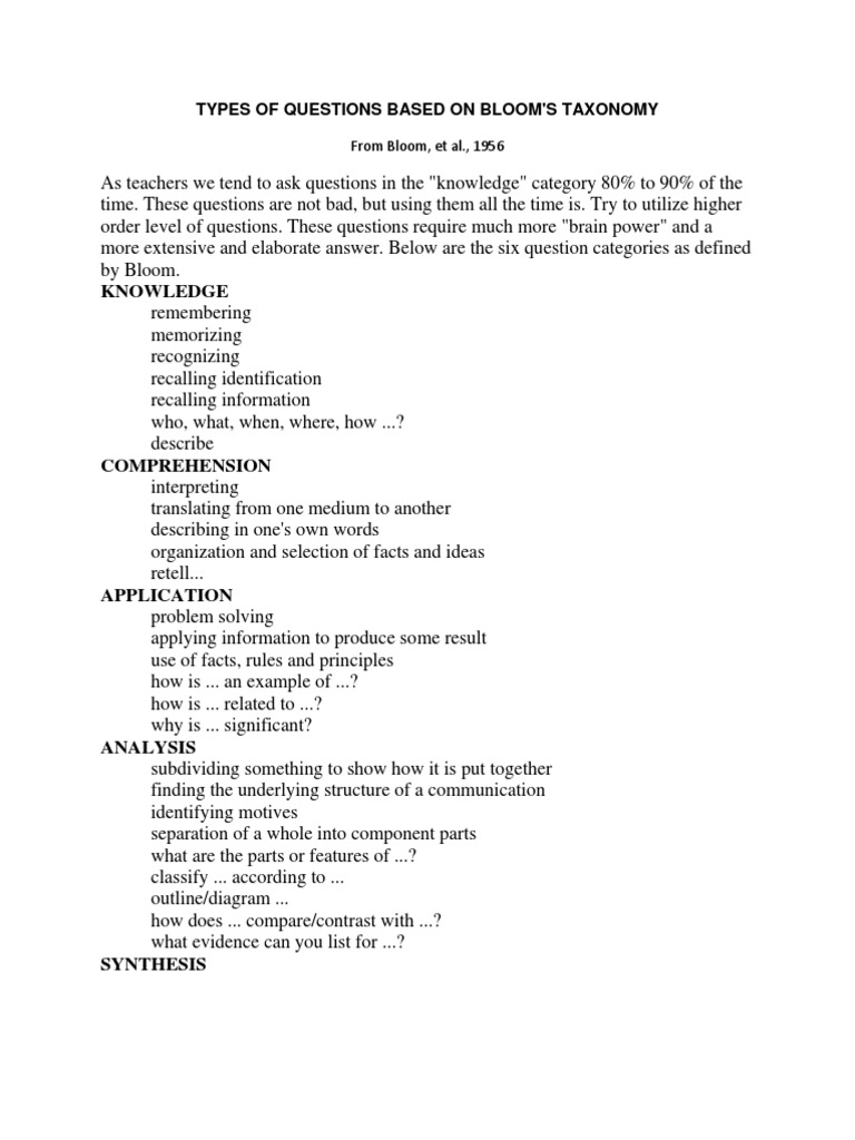 blooms-taxonomy-questions-examples