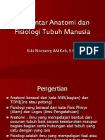 Pengantar Anatomi Dan Fisiologi Tubuh Manusia