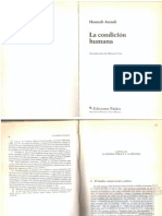 La Condición Humana Hannah Arendt PDF