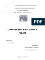 Trabajo de Corrosion (Picadura y Fisura) 11-03-13
