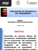 Download PROCESOS DE EXPANSION Y CONTRACCION DE IDEASpptx by Pre-Artes Espol SN134321731 doc pdf