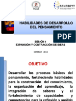 Download PROCESOS DE EXPANSION Y CONTRACCION DE IDEASpptx by Pre-Artes Espol SN134321731 doc pdf