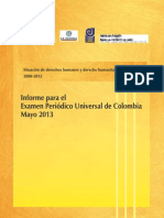 Informe Epu Colombia 2012 EspaNol