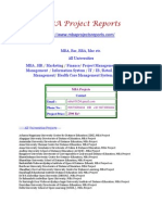 SMU MBA Project HR,Marketing,Finance, Project Management ,Operation Management ,Information System,IT,IB,Retail ,Total Quality Management, Health Care Management System, Banking