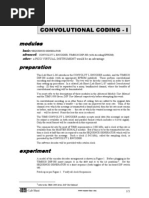 Convolutional Coding - I Convolutional Coding - I Convolutional Coding - I Convolutional Coding - I