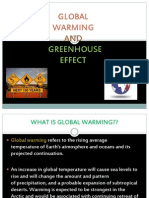 Global Warming and Greenhouse Effect