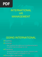 International HR Management