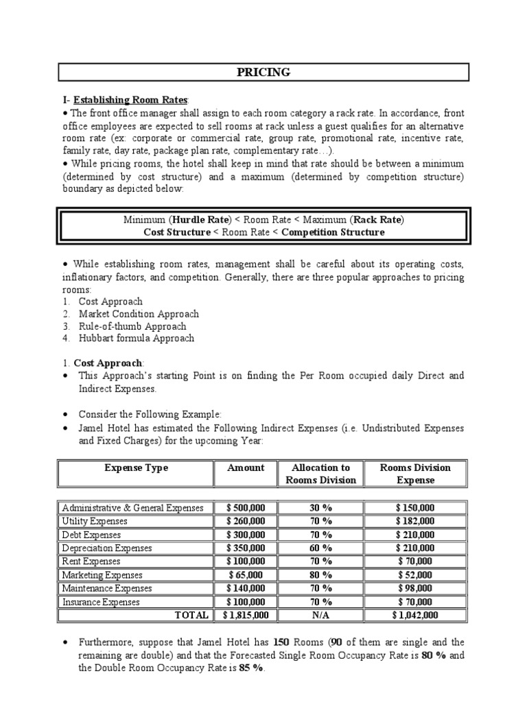 Pricing | PDF