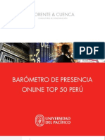Barometro de Presencia Online Top 50 Peru 2009