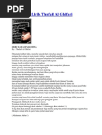Download Kumpulan Lirik Thufail Al Ghifari by cacing_957117 SN134339920 doc pdf
