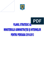 Plan strategic MAI 2010-2013 -13122010