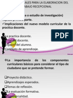 Topicos Generales para La Elaboracion Del Trabajo Recepcional (Autoguardado)