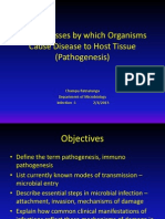 The Processes by Which Organisms Cause Disease To 2013