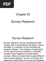 Survey and Research