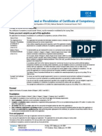 CC4 Application for Renewal or Revalidation of Certificate of Competency