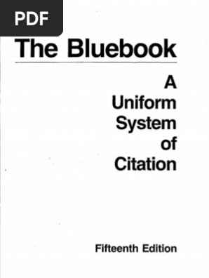 Bluebook Legal Citation Legal Communication Legal Education