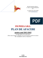 INI PIZZA SRL - Plan de Afaceri