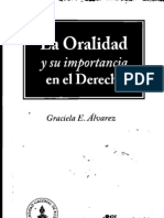 La Oralidad y Su Importancia en El Derecho