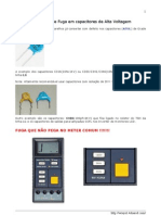 Verificação de Fuga em Capacitores de Alta Voltagem