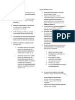 Canter's Discipline Model