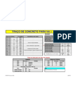 Planilha Calculo Traco Concreto