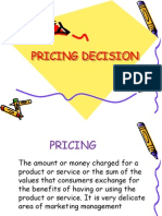 Pricing Decision