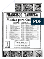 Francisco Tarrega - Maria Gavota for Guitar