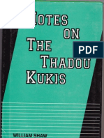 Notes on the Thadou Kuki