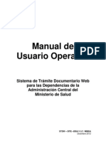 Manual de Usuario STDW-DISA