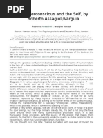 The Superconscious and The Self, by Roberto Assagioli VarguiaThe Superconscious and The Self, by Roberto Assagioli Varguia