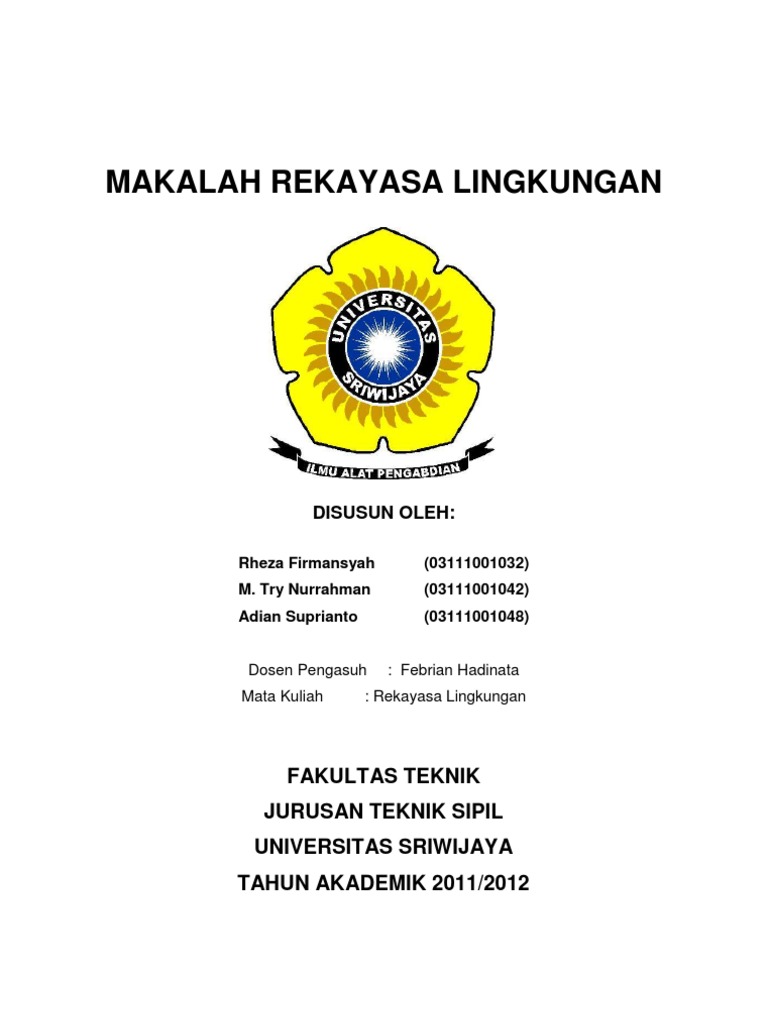 Contoh Makalah Rekayasa Lalu Lintas Kaisar Soal