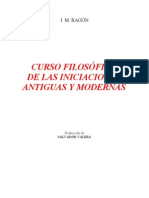 Ragon Jean Marie - Curso Filosofico de Las Iniciaciones PDF