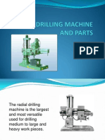 Radial Drilling Machine and Parts