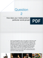 How Does Your Media Product Represent Particular Social Groups?