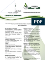 Convocatoria General Inter Montrer