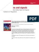 L 64 - Safety Signs and Signals - The Health and Safety (Safety Signs and Signals) - Guidance on Regulations - HSE - 2010